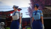 Japanese Female Police Add More Not Replace + Variation